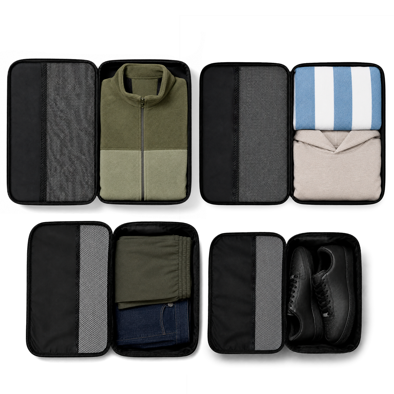 B7045 – Urbano™ Set of 4 Packing Cubes - Image 3