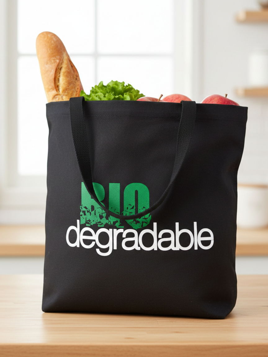 B9213 - Cotton Canvas Super Tote - Image 2