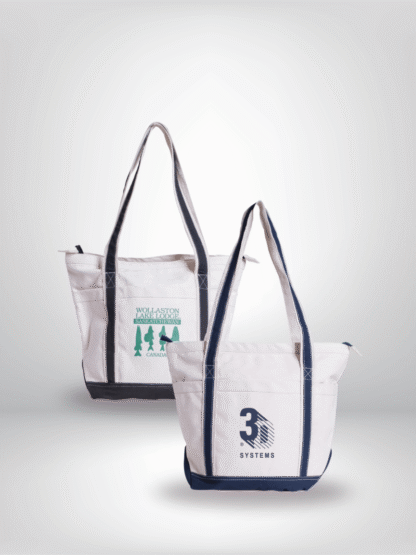 B9530 - Cotton Canvas Boat Tote - Image 7