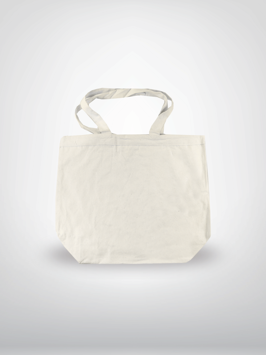 B9540 - Cotton Canvas Jumbo Tote - Image 4