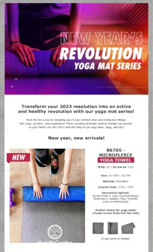 New Year's Revolution - Yoga Mat Series