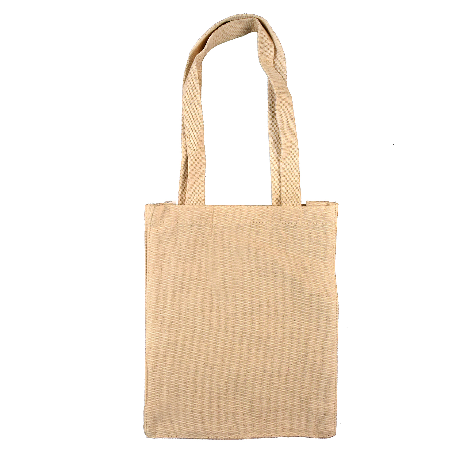 B9235 - Cotton Canvas Book Bag Tote - Ecorite