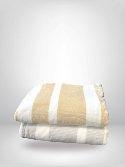 B5665 – Striped Flannel Fleece Blanket