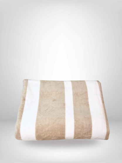 B5665 – Striped Flannel Fleece Blanket - Image 6