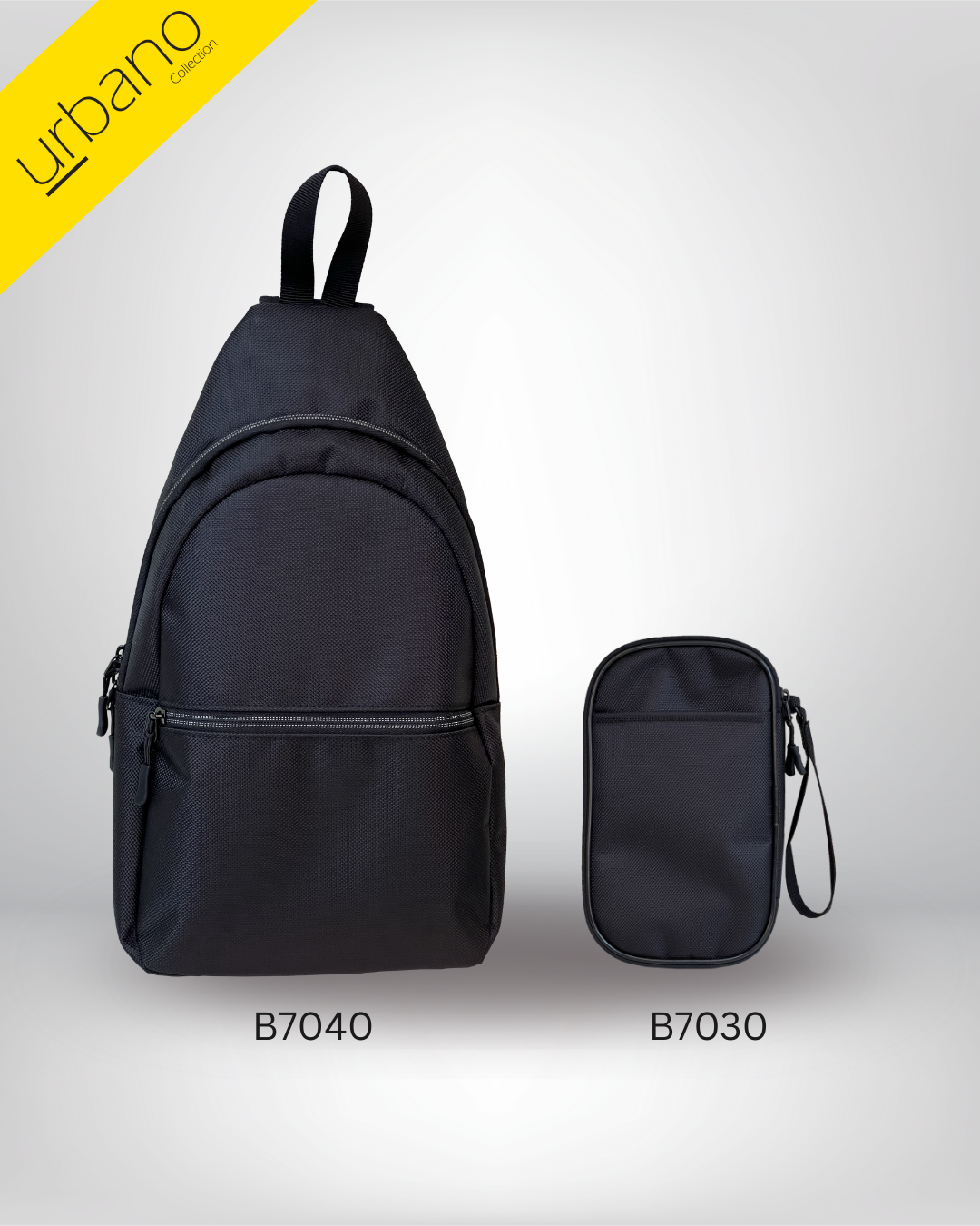 B7030 Passport Holder and B7040 Sling Bag