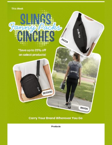 Slings Fanny Packs Cinches
